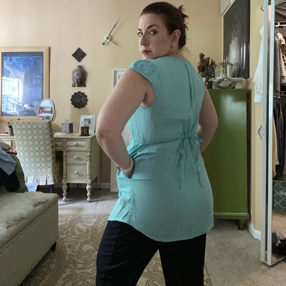 EUC Anthropologie Edme & Esyllte Tunic Blouse 8 - Picture 3 of 7